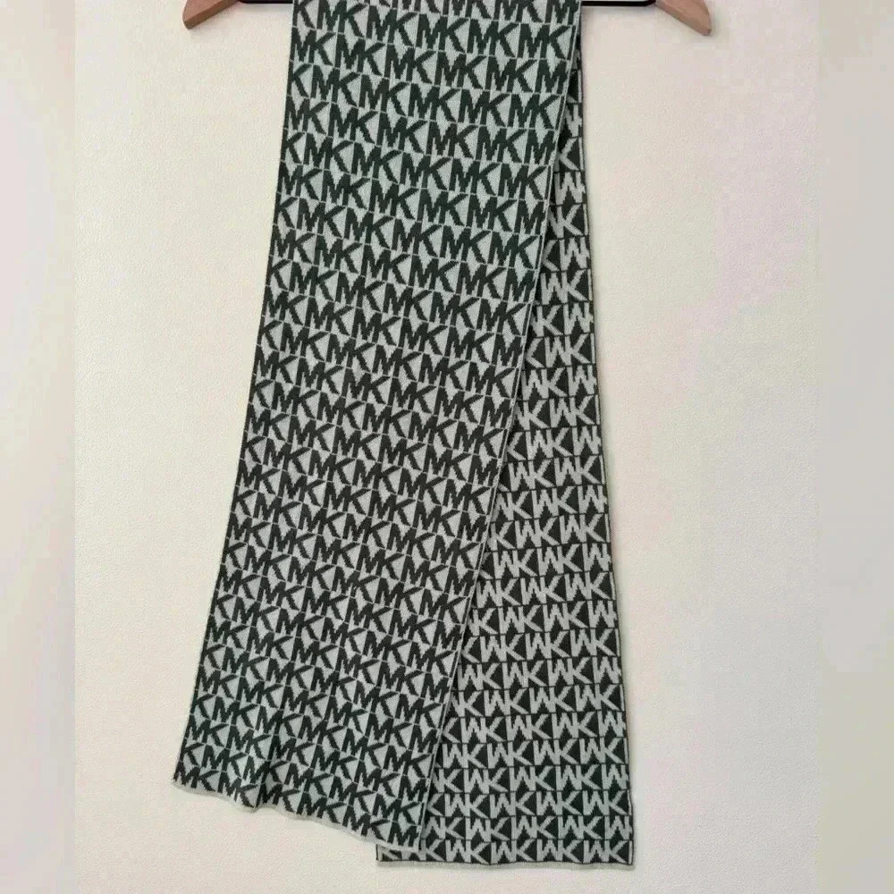 Michael Kors Gray‎ Signature Soft Wool Scarf
